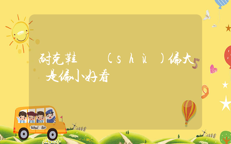 耐克鞋碼數(shù)偏大還是偏小好看插圖