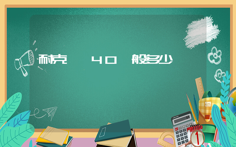 耐克飛馬40一般多少錢插圖