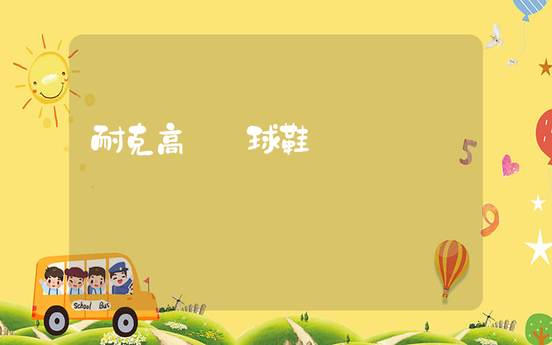 耐克高檔籃球鞋插圖