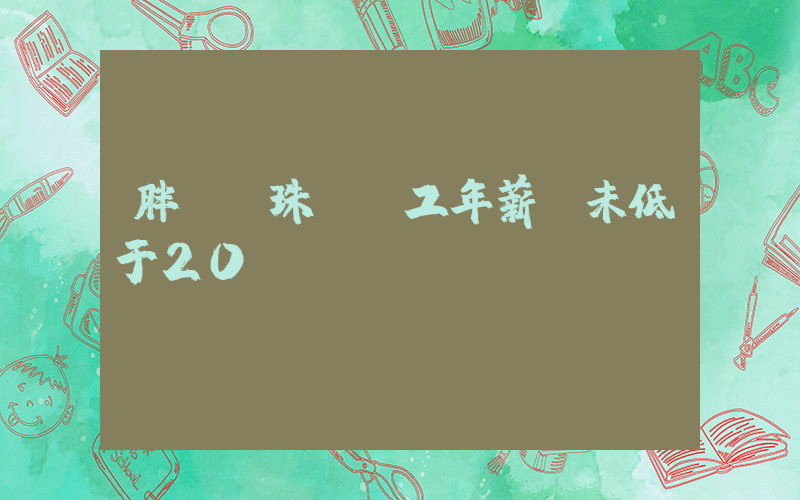 胖東來珠寶員工年薪從未低于20萬插圖