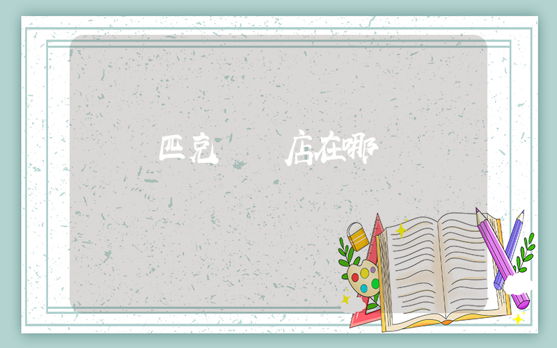 臨滄匹克專賣店在哪插圖