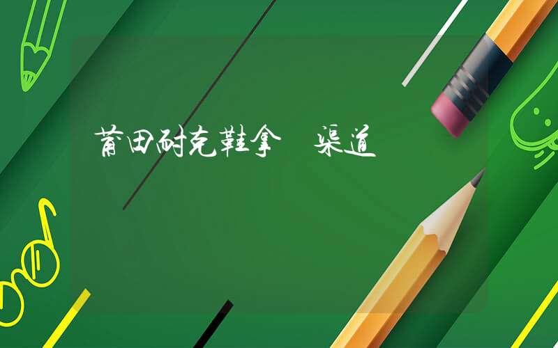 莆田耐克鞋拿貨渠道插圖