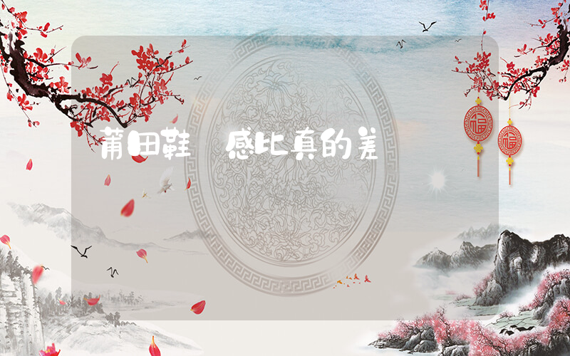 莆田鞋腳感比真的差嗎插圖