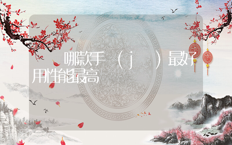 華為哪款手機(jī)最好用性能最高插圖