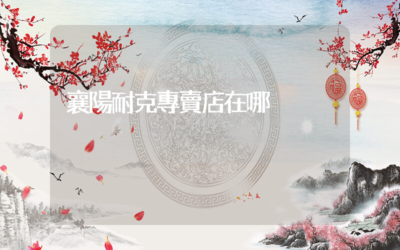 襄陽耐克專賣店在哪插圖