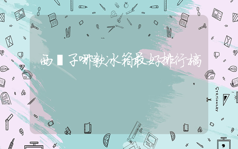 西門子哪款冰箱最好排行榜插圖