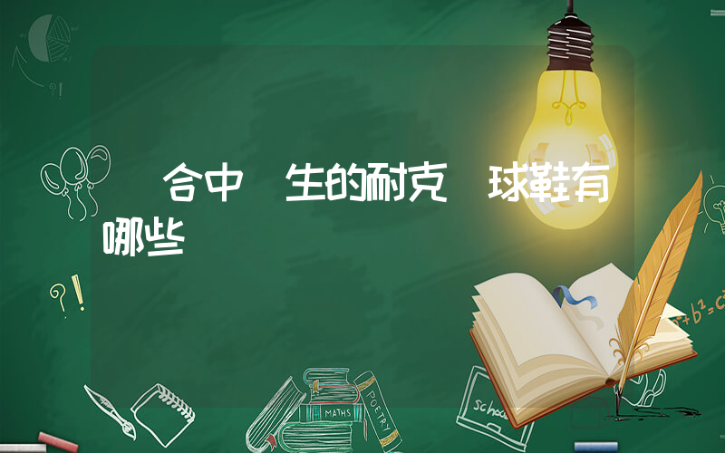 適合中學生的耐克籃球鞋有哪些插圖