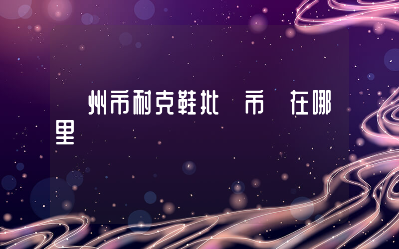 隨州市耐克鞋批發市場在哪里插圖