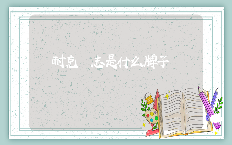 雙耐克標志是什么牌子插圖