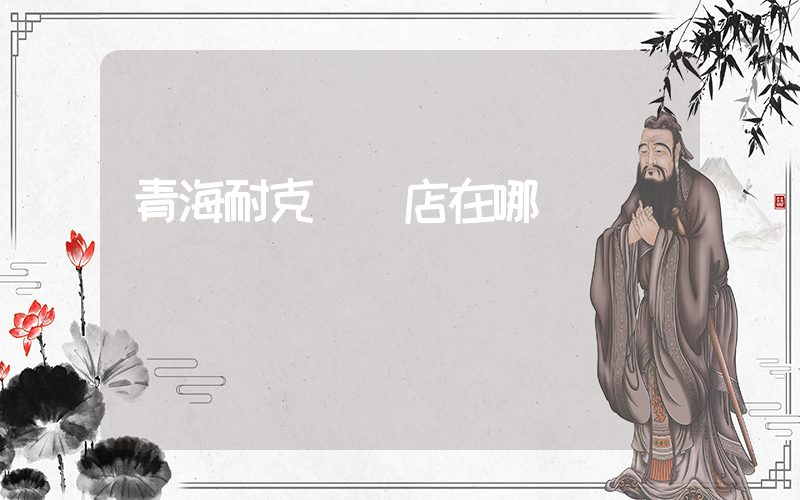 青海耐克專賣店在哪插圖