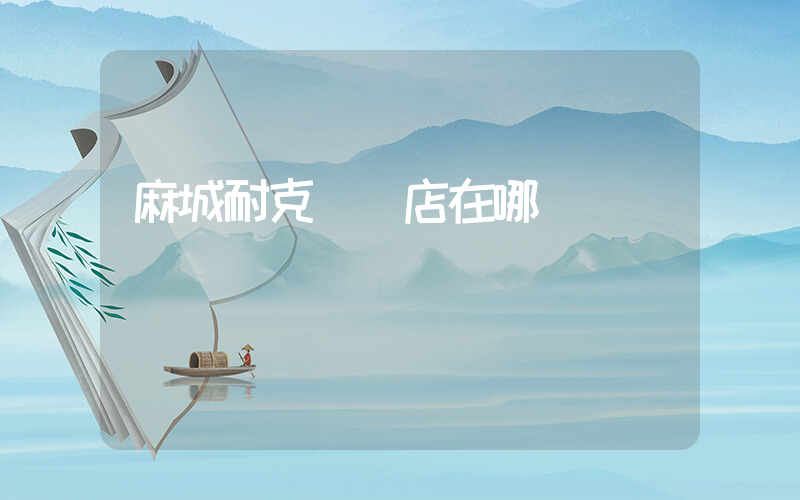 麻城耐克專賣店在哪插圖