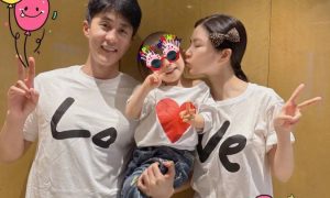 杜淳王燦為3歲女兒慶生，一家三口好溫馨縮略圖